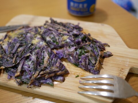 モリンガ紫芋ガレット